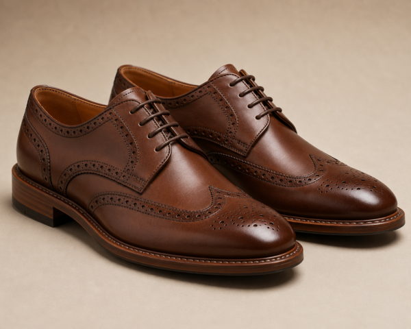 Brown Leather Brogue